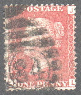 Great Britain Scott 33 Used Plate 213 - JL - Click Image to Close